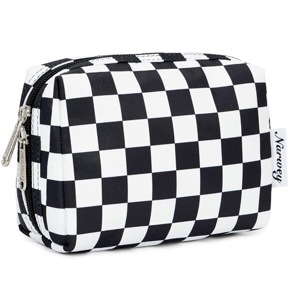 Women Small Makeup Bag for Purse Travel Makeup Pouch Mini Cosmetic Bag - Picture 1 of 6